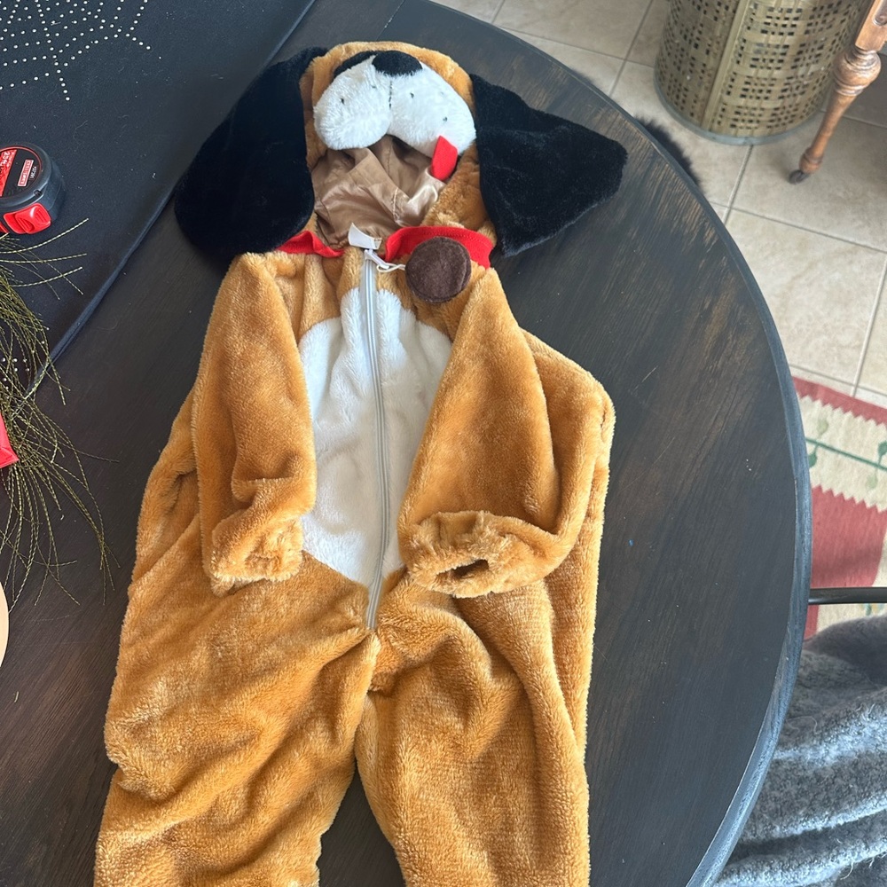 Adorable Brown Puppy Kids Costume